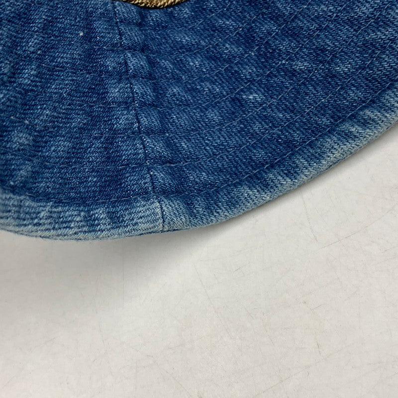 【中古品】【メンズ/レディース】 COACH コーチ CH403 DENIM BUCKET HAT デニム バケット ハット 帽子 183-260627-cs-02-izu サイズ:M/L カラー:インディゴ 万代Net店