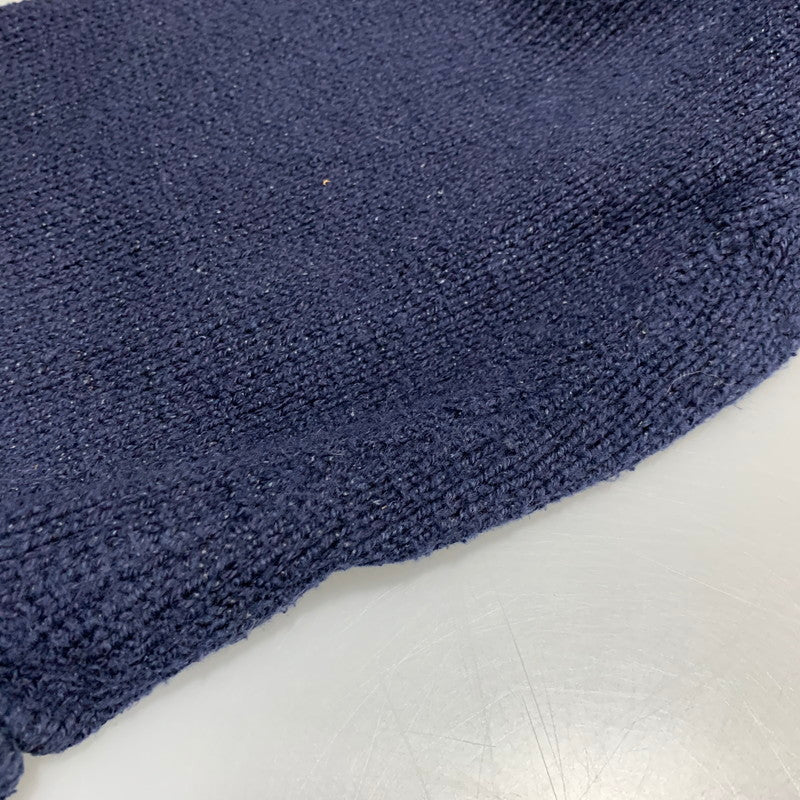 【中古品】【メンズ】 POLO RALPH LAUREN ポロ・ラルフローレン BEAR COTTON KNIT SHIRT ベア コットン ニット 長袖 147-260629-as-10-izu サイズ:XL カラー:ネイビー 万代Net店