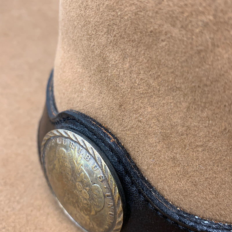 【中古品】【メンズ/レディース】 BAILEY ベイリー REGAL COWBOY HAT リーガル カウボーイ ハット 帽子 185-260705-cs-09-izu サイズ:7 1/8 カラー:ブラウン 万代Net店