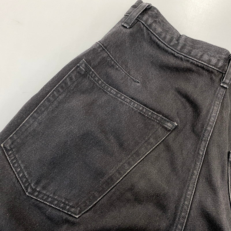 【中古品】【メンズ】 NVRFRGT ネヴァーフォーゲット NF241P08A 3D TWISTED WIDE LEG JEANS ツイステッド ワイドレッグ ジーンズ パンツ ボトムス 151-260703-kh-03-izu サイズ:2 カラー:ブラック 万代Net店