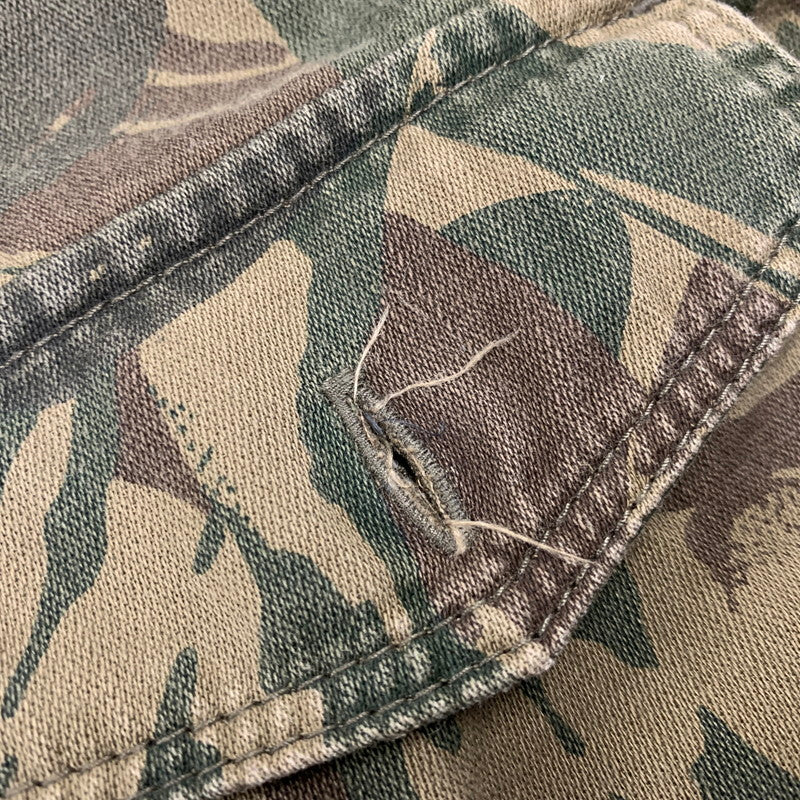 【中古品】【メンズ】 HYSTERIC GLAMOUR ヒステリックグラマー 0213AH08 LS MILITARY SHIRT ロングスリーブ ミリタリー シャツ トップス 長袖 140-260710-cs-13-izu サイズ:M カラー:マルチ 万代Net店