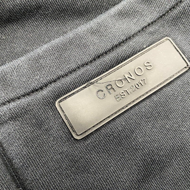 【中古品】【メンズ】 CRONOS クロノス C01-PK-2602ST COTTON DEPTH SET-UP コットン デプス セットアップ 140-260706-cs-07-izu サイズ:上40(L)/下L カラー:ブラック 万代Net店