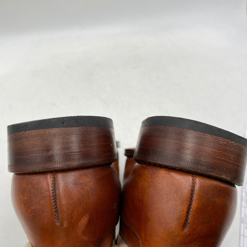 【中古品】【メンズ】 MEERMIN メルミン 118199 U CHIP SHOES Uチップ シューズ 靴 164-260713-kh-12-izu サイズ:7 1/2 カラー:ブラウン 万代Net店