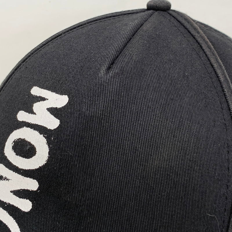 【中古品】【メンズ/レディース】 MONCLER モンクレール H20933B00008 BASEBALL CAP ベースボールキャップ 帽子 185-260707-yn-05-izu サイズ:UNI カラー:ブラック 万代Net店