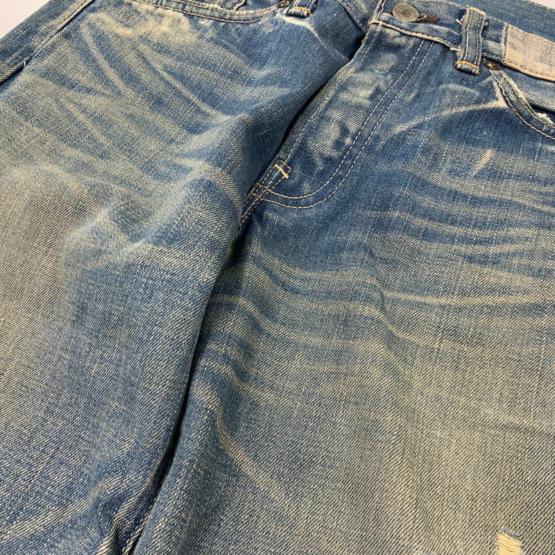 【中古品】【メンズ】 LEVI'S VINTAGE CLOTHING リーバイスビンテージクロージング 刻印J22 1966年復刻モデル 日本製 BIG-E 2005年製 00S 501 DENIMPANTS デニムパンツ 157-260708-yn-05-izu サイズ:31 カラー:ライトインディゴ 万代Net店