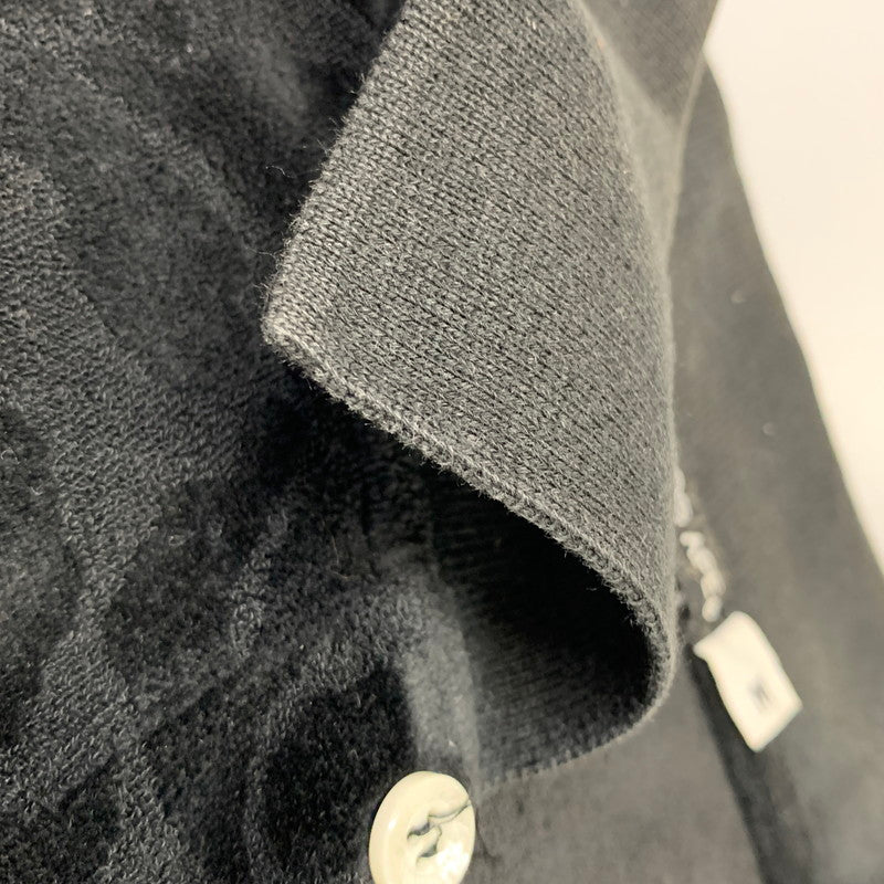 【中古品】【メンズ】 A BATHING APE アベイシングエイプ ジャガードシャドーカモパイル地 ポロシャツ 半袖 142-260708-yn-12-izu サイズ:M カラー:ブラック 万代Net店