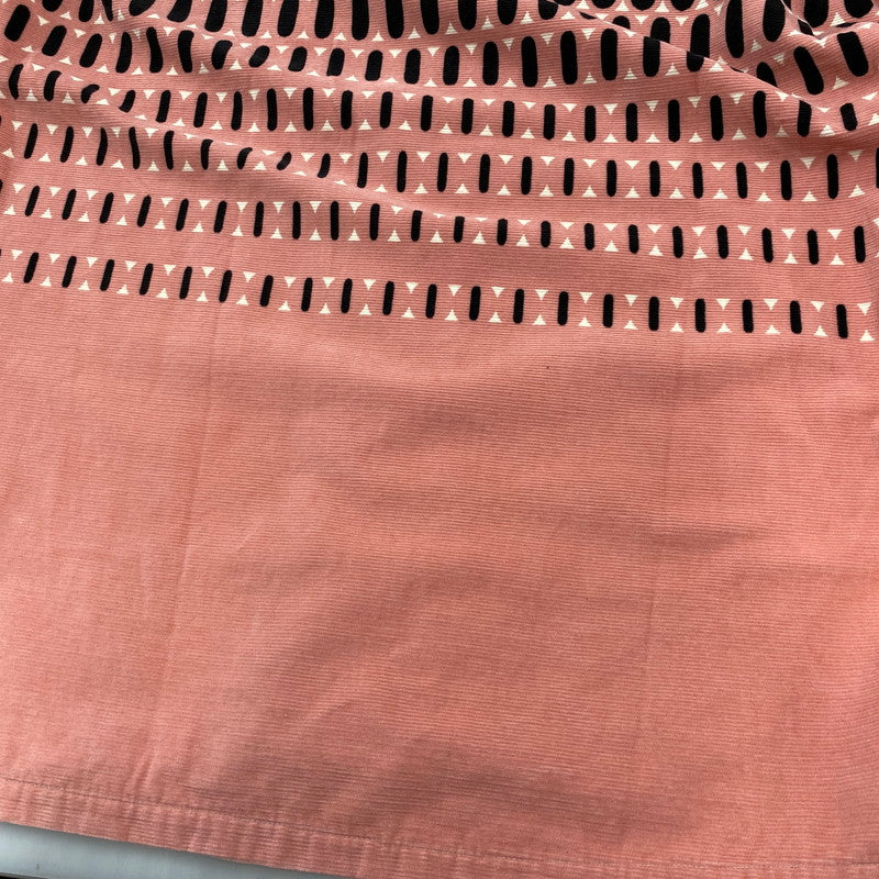 【中古品】【メンズ】 STYLE EYES スタイルアイズ SE25171 50STASTE CORDUROY OPEN COLOR SHIRT コーデュロイ オープン カラー シャツ トップス 長袖 145-260710-cs-06-izu サイズ:XL カラー:ピンク×ブラック 万代Net店