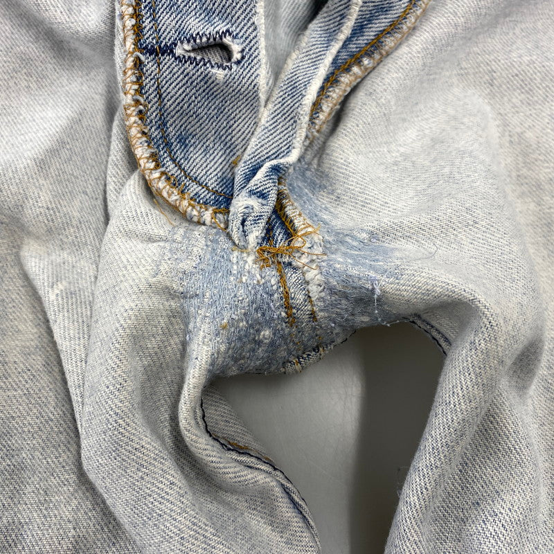【現状渡し品】【メンズ】 LEVI'S リーバイス 501-0000 ボタン裏刻印241 95年製 USA製 90’S 501 DENIM PANTS デニム パンツ ボトムス ズボン 157-260714-cs-11-izu サイズ:W35 L36 カラー:ライトブルー 万代Net店