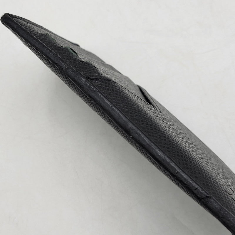 【現状渡し品】【メンズ/レディース】 LOUIS VUITTON ルイ・ヴィトン M62914 NZ4188 タイガ コインカードホルダー 小物 179-260719-cs-01-izu カラー:ブラック 万代Net店