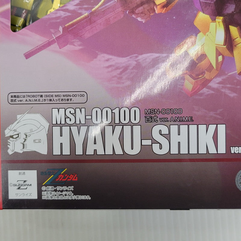 【中古美品】 ROBOT魂/MSN-00100 百式 ver. A.N.I.M.E. 056-260723-mh-03-izuh 万代Net店