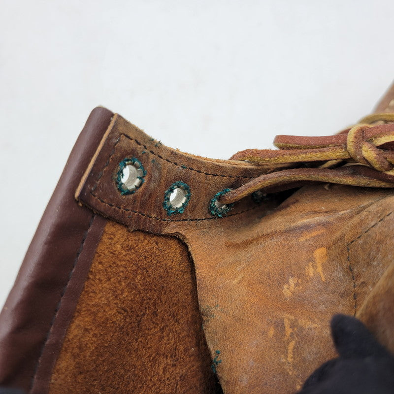 【現状渡し品】【メンズ/レディース】 RED WING レッドウィング 6-INCH CLASSIC MOC 8876 6インチ クラシック モック USA製 ブーツ シューズ 靴 164-260723-as-06-izu サイズ:25.5cm カラー:ブラウン 万代Net店