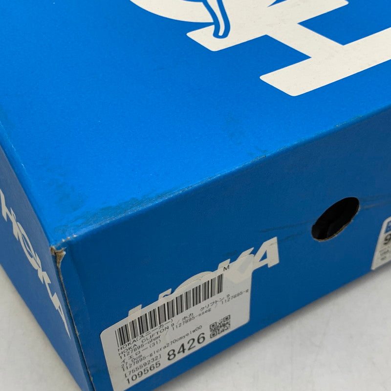 【中古美品】【メンズ】 HOKA ホカ 1127895 GLCR CLIFTON クリフトン 9 スニーカー シューズ 靴 162-260724-ya-04-izu サイズ:27cm カラー:イエロー 万代Net店