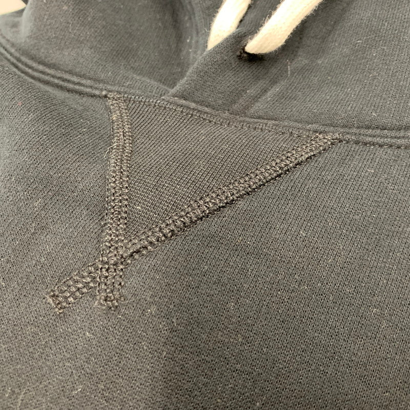 【中古品】【メンズ】 POLO by RALPH LAUREN ポロ バイ ラルフローレン × RON HERMAN ロン ハーマン 710891321002 別注 22AW 前V SWEAT HOODIE スウェット フーディー トップス 長袖 147-260724-ya-08-izu サイズ:M カラー:ブラック 万代Net店