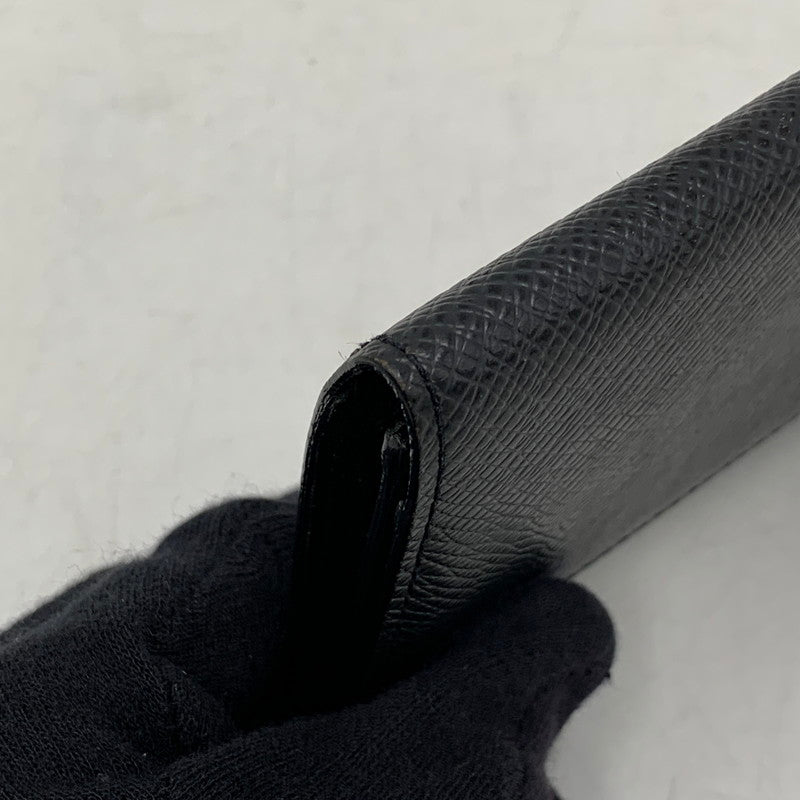 【中古品】【メンズ/レディース】 LOUIS VUITTON ルイ・ヴィトン M30922 CA2057 タイガ アンヴェロップ カルトドゥ ヴィジット カードケース 小物 179-260805-cs-05-izu カラー:ブラック 万代Net店