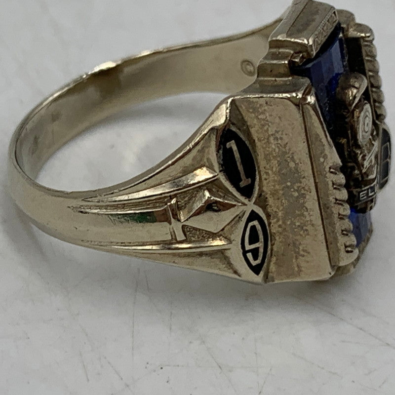 【中古品】【メンズ/レディース】 JOSTEN ジャスティン 10K ELLIS HS CLASS RING リング 指輪 アクセサリー 192-260806-as-19-izu カラー:シルバー 万代Net店