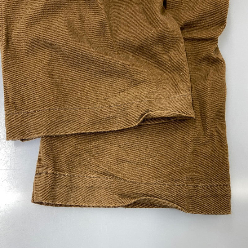【中古品】【メンズ】 DESCENDANT ディセンダント SHORE TWILL BEACH TROUSERS ツイル ビーチ トラウザーズ パンツ ボトムス 153-260729-kh-04-izu サイズ:3 カラー:ブラウン 万代Net店