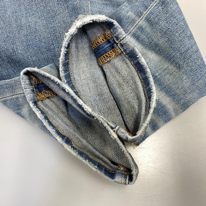 【中古品】【メンズ】 AMIRI アミリ MBTHR-DES 国内正規 THRASHER JEAN スラッシャー ジーンズ パンツ ボトムス ズボン 152-260728-cs-03-izu サイズ:29 カラー:ライトインディゴ 万代Net店