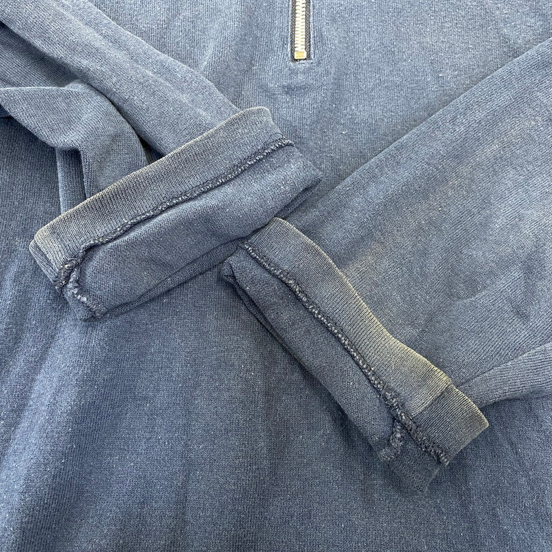 【現状渡し品】【メンズ】 COMME DES GARCONS HOMME コムデギャルソンオム HALFZIP LS TEE ハーフジップ ロングスリーブ Tシャツ トップス 長袖 140-260730-cs-13-izu サイズ:不明 カラー:ネイビー 万代Net店