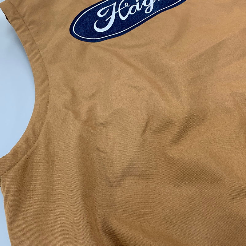 【中古品】【メンズ】 HAIGHT ヘイト WORKERS VEST ワーカーズベスト 142-260802-as-18-izu サイズ:XXL カラー:ブラウン 万代Net店