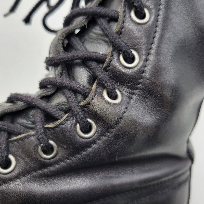 【現状渡し品】【メンズ】 LOUIS VUITTON ルイ・ヴィトン FIREMAN BOOTS ファイヤーマンブーツ 靴 179-260801-as-07-izu サイズ:7 1/2 カラー:ブラック 万代Net店