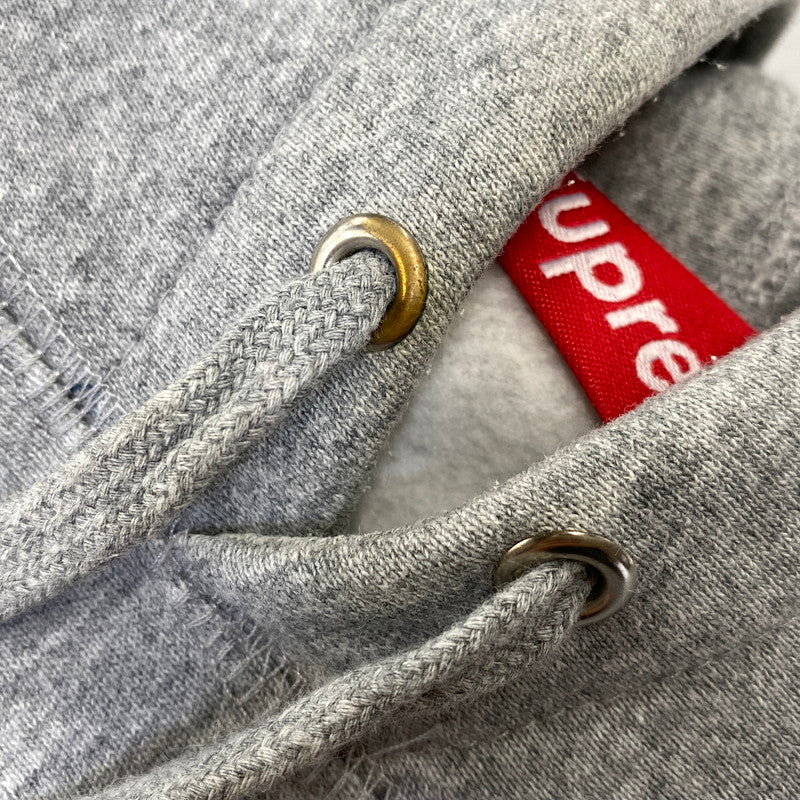 【中古品】【メンズ】 SUPREME シュプリーム 20AW CROSS BOX LOGO HOODED SWEATSHIRT クロス ボックス ロゴ フーデッド スウェットシャツ トップス 長袖 149-260804-cs-14-izu サイズ:XL カラー:グレー 万代Net店
