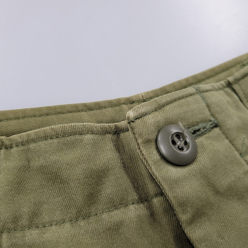 【中古品】【メンズ】 CIOTA シオタ SUVIN COTTON BACK-SATIN BAKER PANTS PTLM-103M スビンコットン バックサテン ベイカーパンツ 151-260808-as-04-izu サイズ:4 カラー:カーキ 万代Net店