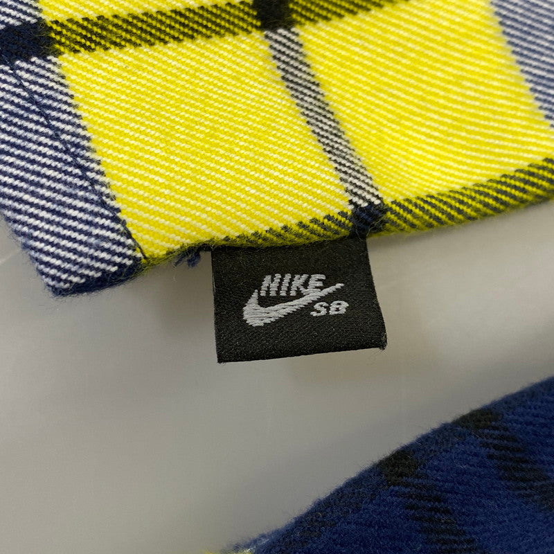 【中古品】【メンズ】 NIKE SB ナイキエスビー × ERIC KOSTON エリック コストン FLNNL BTN UP KOS L/S TOP HV0257-410 フランネルシャツ 長袖 142-260818-as-16-izu サイズ:L カラー:マルチカラー 万代Net店