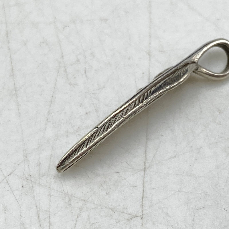 【中古品】【メンズ/レディース】 TADY&KING タディアンドキング FEATHER PENDANT TOP フェザー ペンダントトップ アクセサリー 191-260820-kh-05-izu カラー:シルバー 万代Net店