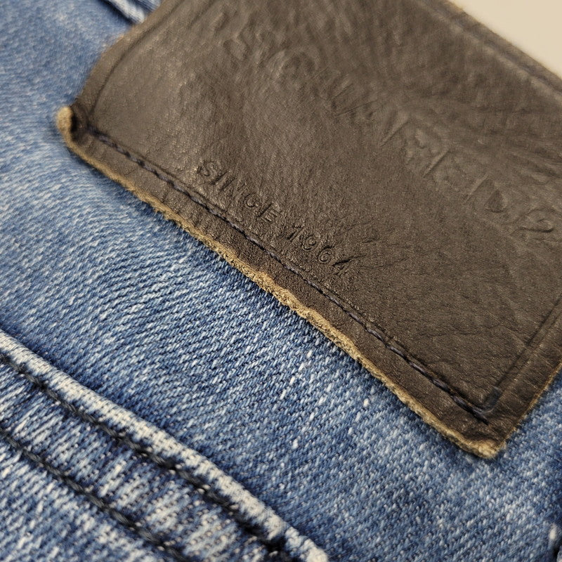 【中古品】【メンズ】 DSQUARED2 ディースクエアード S74LB0424 TIDY BIKER JEAN タイディ バイカー ジーン デニム パンツ ズボン ボトムス 152-260824-ya-02-izu サイズ:50 カラー:インディゴ 万代Net店