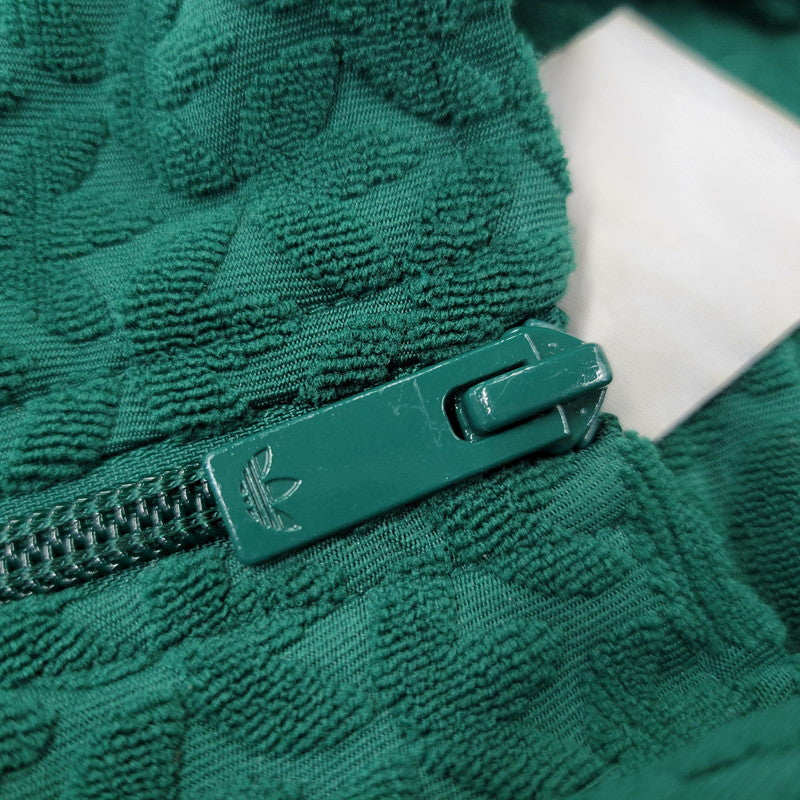 【中古品】【メンズ】 adidas アディダス MONOGRAM TRACK JACKET JD0696 モノグラム トラックジャケット 148-260903-as-10-izu サイズ:S カラー:グリーン 万代Net店