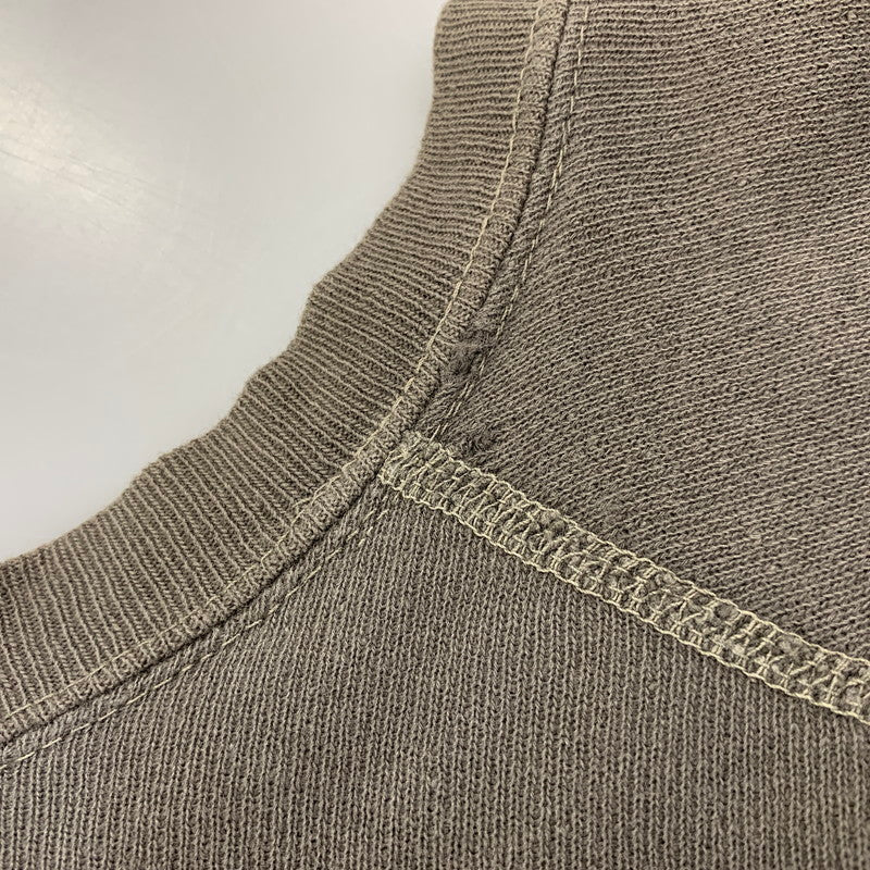 【現状渡し品】【メンズ】 VINTAGE 脇下ガゼット HUNTER COLLEGE RAGLAN SWEATSHIRT ラグラン スウェットシャツ トップス 長袖 146-260827-cs-15-izu サイズ:不明 カラー:チャコール 万代Net店