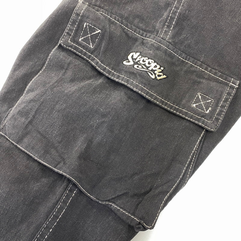 【中古品】【メンズ】 STOOPID ストゥーピッド CARGO PANTS カーゴ パンツ ボトムス 157-260829-kh-01-izu サイズ:32 カラー:ブラック 万代Net店