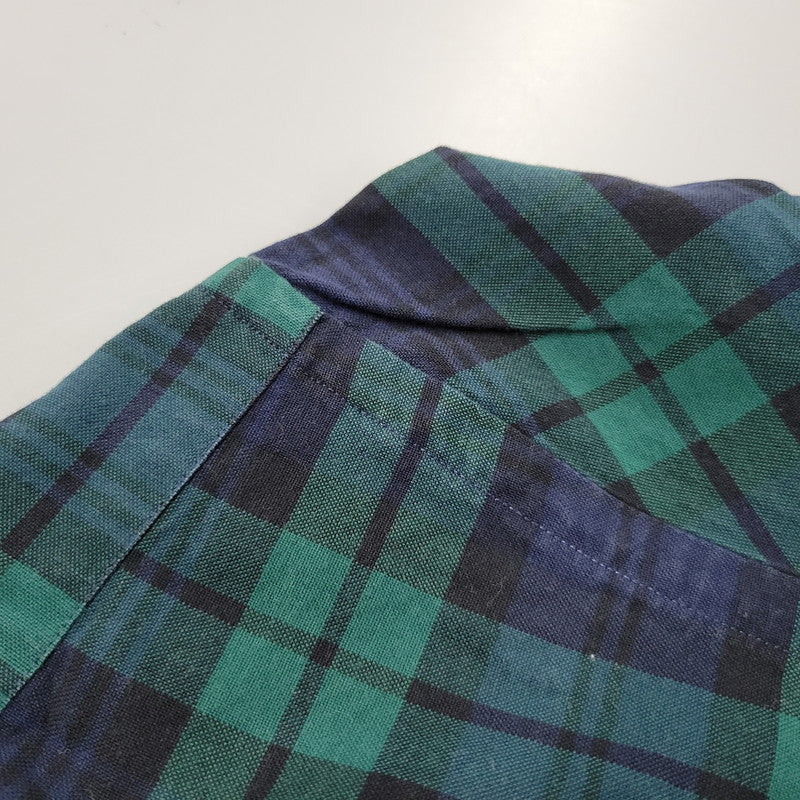 【中古品】【メンズ】 RALPH LAUREN ラルフローレン BEAMS LIMITED EDITION BD L/S CHECK SHIRT ビームス リミテッドエディション ボタンダウン 長袖 チェック シャツ 147-260902-as-23-izu サイズ:S カラー:グリーン×ネイビー 万代Net店