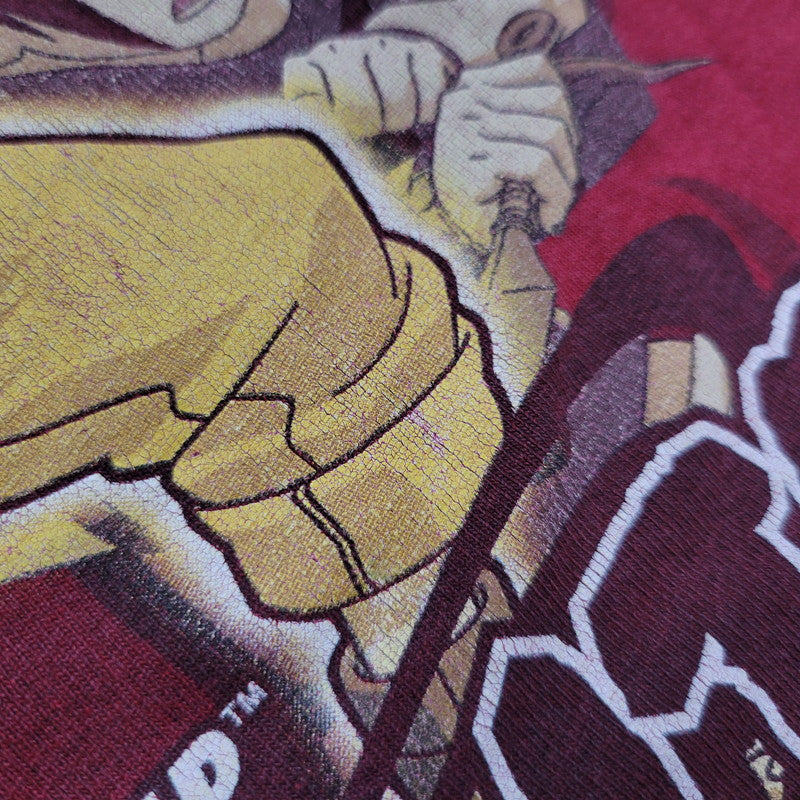【現状渡し品】【メンズ】 NARUTO ナルト JERZEES TEE ジャージーズ Tシャツ 第7班 半袖 146-260902-as-21-izu サイズ:L カラー:レッド 万代Net店