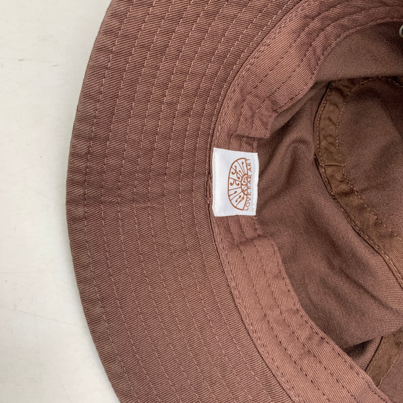 【中古品】【メンズ/レディース】 LOVE EAR ART ラブイヤー アート BUCKET HAT バケット ハット 帽子 185-260901-ya-16-izu カラー:ブラウン 万代Net店