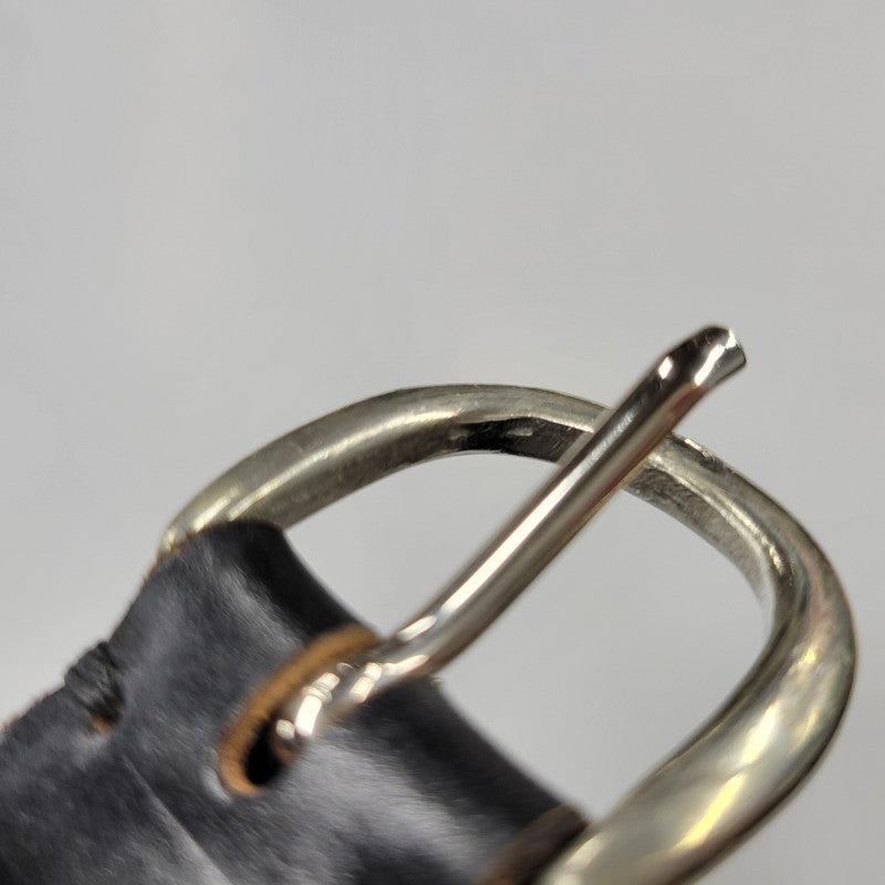 【中古品】【メンズ/レディース】 OVY オヴィー × DECI デシ BRIDLE STUDS NARROW BELT ブライドル スタッズ ナロー ベルト 205-260902-as-19-izu カラー:ブラック 万代Net店