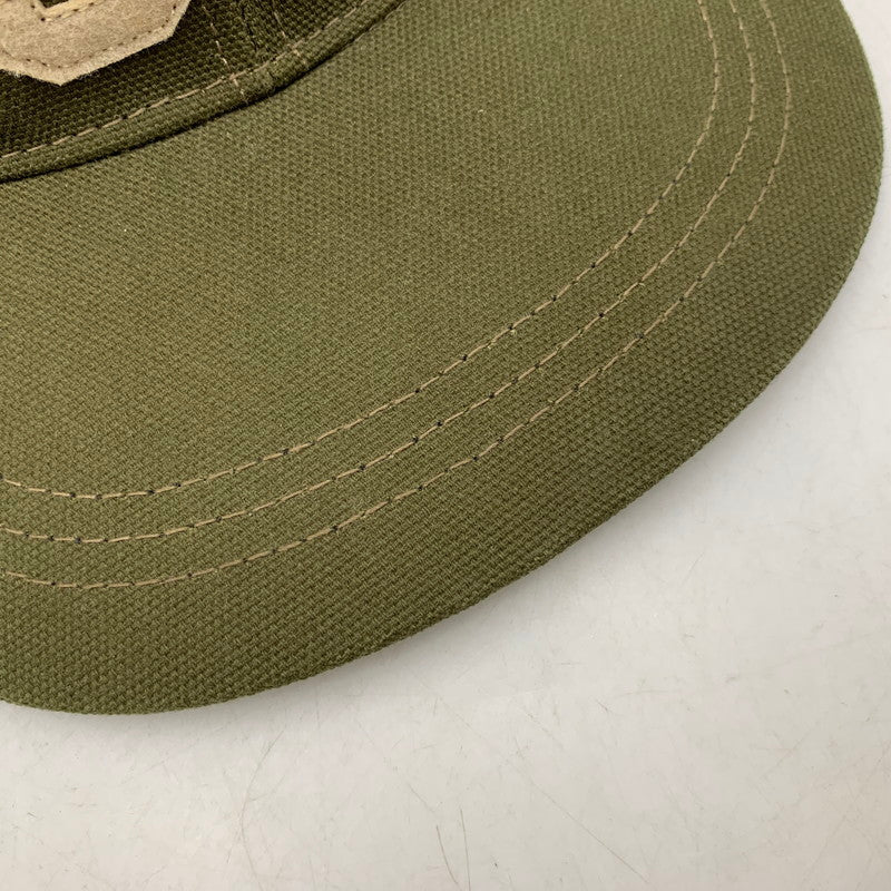 【中古品】【メンズ/レディース】 TOYS MCCOY トイズ マッコイ TMA2412 MILITARY COTTON CAP ミリタリー コットン キャップ 帽子 185-260919-ya-02-izu サイズ:F カラー:カーキ 万代Net店