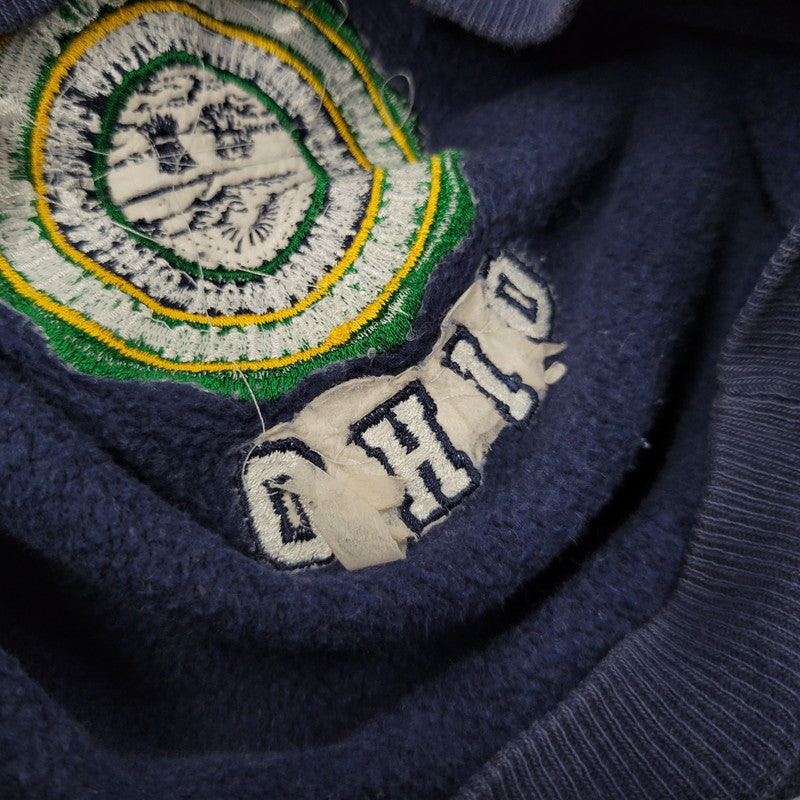 【中古品】【メンズ】 Champion チャンピオン OHIO UNIVERSITY REVERSE WEAVE CREWNECK SWEATSHIRT リバースウィーブ クルーネック スウェット 146-260912-as-13-izu カラー:ネイビー 万代Net店