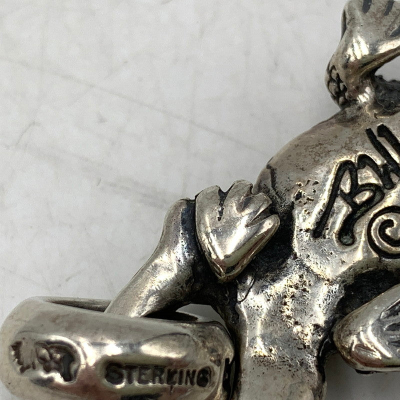 【中古品】【メンズ/レディース】 BILL WALL LEATHER ビルウォールレザー BABY ALLIGATOR PENDANT ペンダントトップ アクセサリー 192-260919-as-27-izu カラー:シルバー 万代Net店