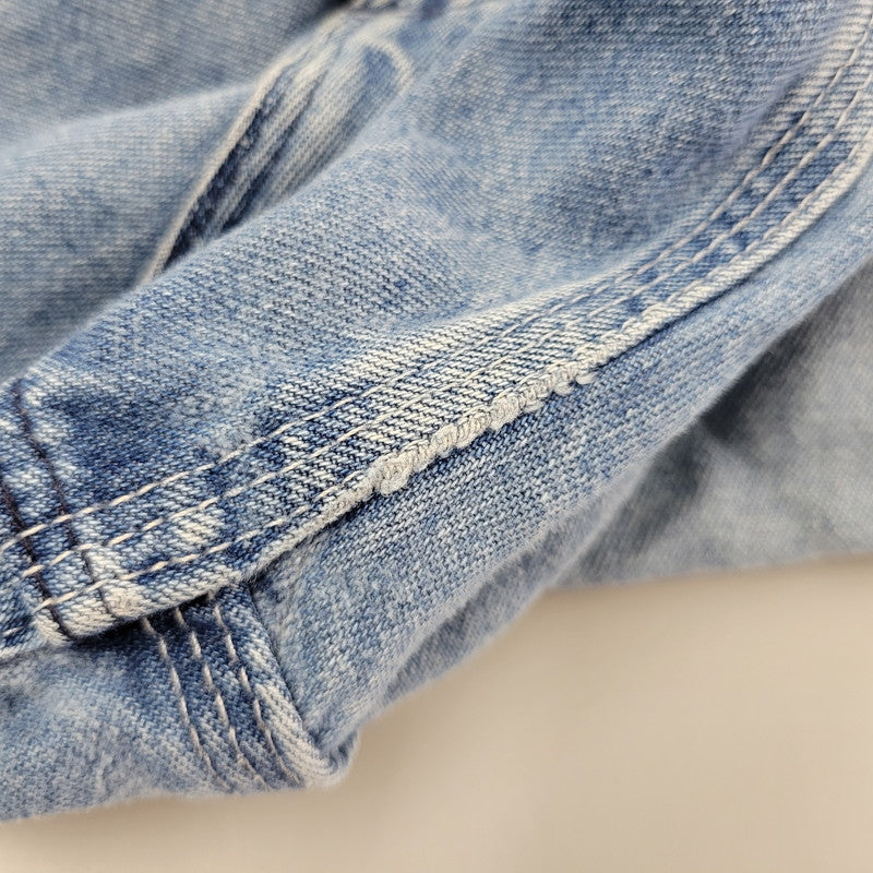 【現状渡し品】【メンズ】 Carhartt カーハート R08 DNM DENIM OVER ALL デニムオーバーオール 157-260923-as-05-izu サイズ:38×34 カラー:ライトブルー 万代Net店