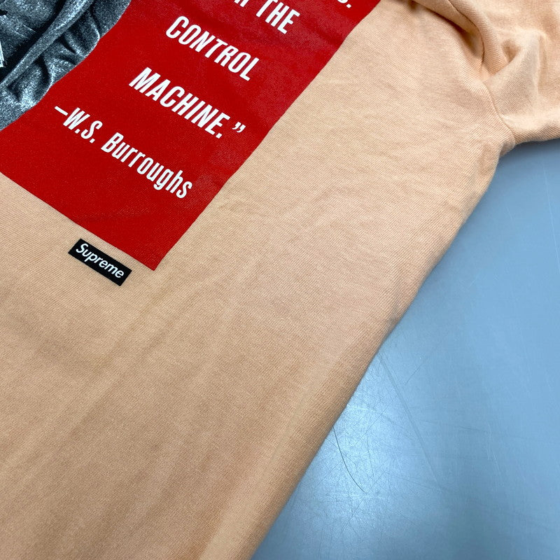 【中古品】【メンズ】 SUPREME シュプリーム BURROUGHS TEE バロウズ Tシャツ トップス 半袖 149-261003-yn-02-izu サイズ:M カラー:ピーチ 万代Net店