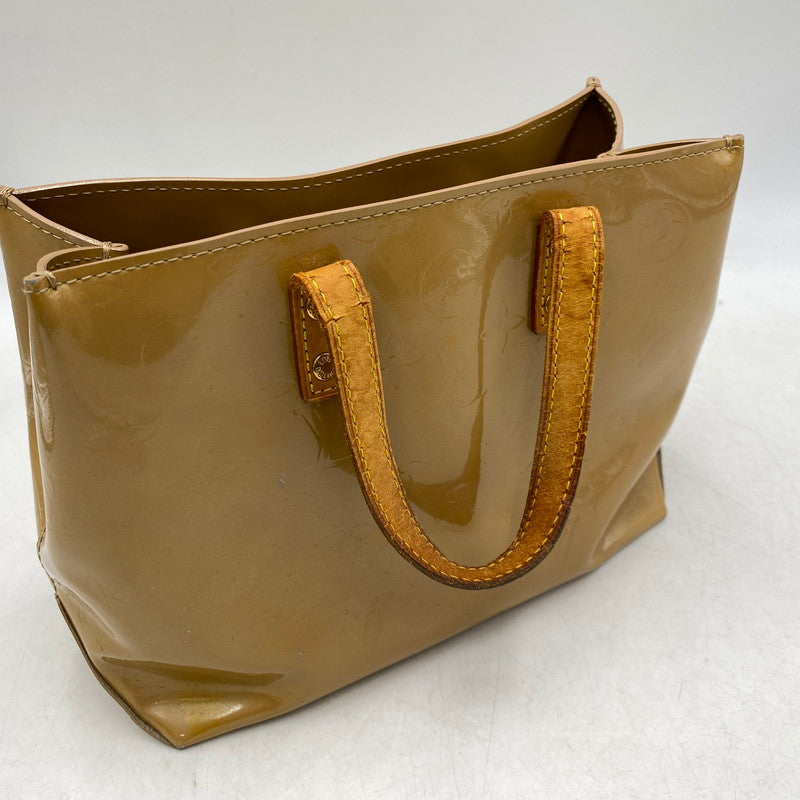 【中古品】【レディース】 LOUIS VUITTON ルイ・ヴィトン M91334 モノグラム・ヴェルニ リードPM ハンドバッグ 179-260922-yn-03-izu カラー:ベージュ 万代Net店