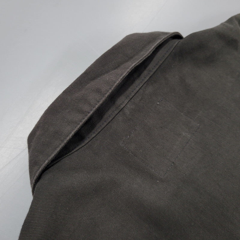 【中古品】【メンズ】 WTAPS ダブルタップス BUDS LS COTTON. SERGE 212BRDT-SHM02 ロングスリーブ 長袖 シャツ 142-261010-as-23-izu サイズ:03 カラー:チャコール系 万代Net店