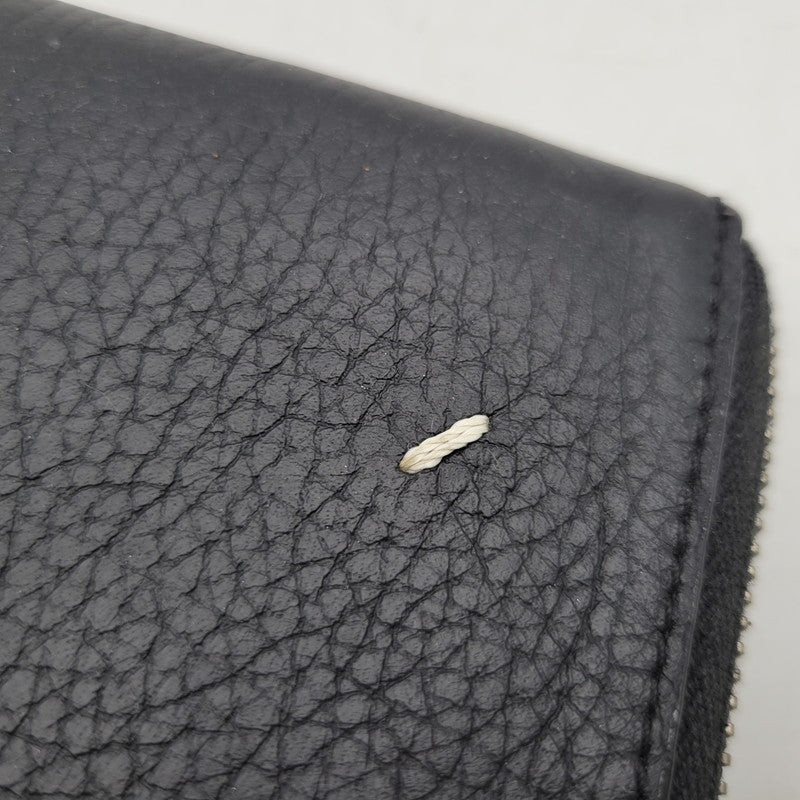 【中古品】【メンズ/レディース】 MARTIN MARGIELA マルタンマルジェラ SA1UI0013 ZIP ROUND WALLET ジップ ラウンド ウォレット 財布 181-260927-yn-08-izu サイズ:UNI カラー:ブラック 万代Net店