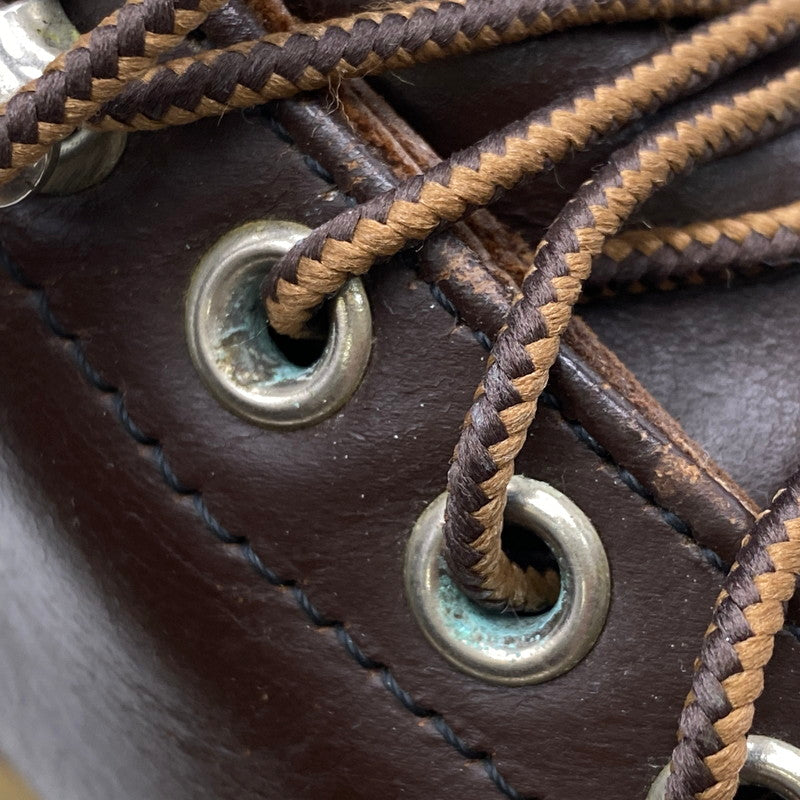 【中古品】【メンズ】 RED WING レッドウィング CLASSIC ROUND BOOTS "BROWN" ブーツ靴 164-261002-sm-03-izu サイズ:7 ½ カラー:BROWN 万代Net店