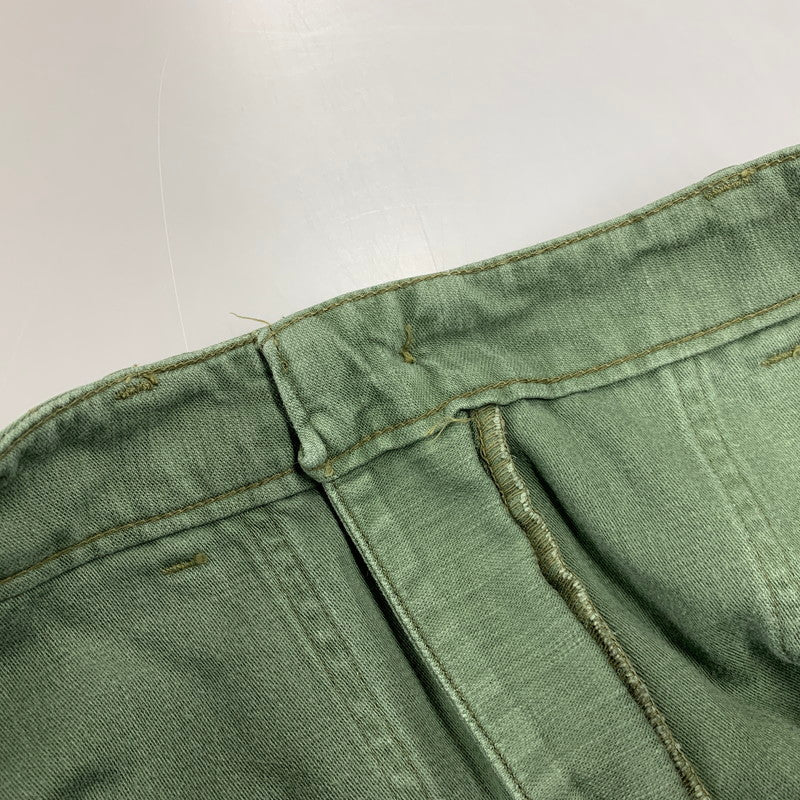 【中古品】【メンズ】 ORSLOW オアスロウ FATIGUE PANTS ファティーグ パンツ デニム ボトムス 156-261009-sm-09-izu サイズ:JPN M カラー:カーキ 万代Net店