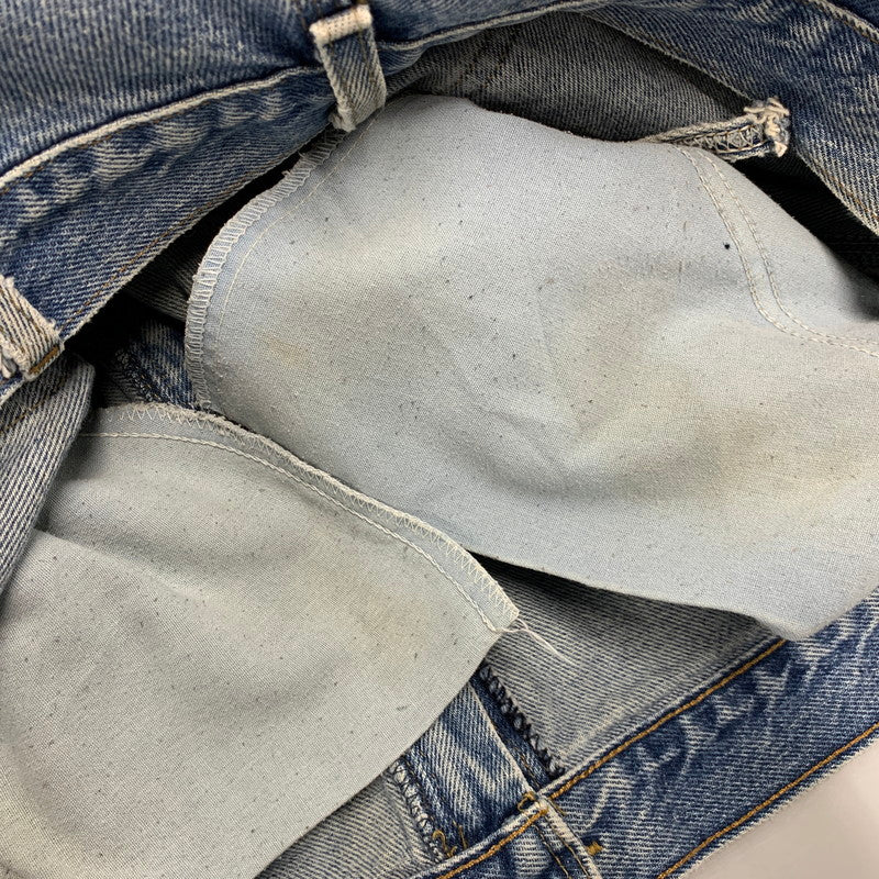 【現状渡し品】【メンズ】 CARHARTT カーハート B73DST USA製 DOUBLE KNEE PAINTER DENIM PANTS ダブルニー ペインター デニムパンツ ボトムス 157-261009-sm-01-izu サイズ:42×30 カラー:インディゴ 万代Net店