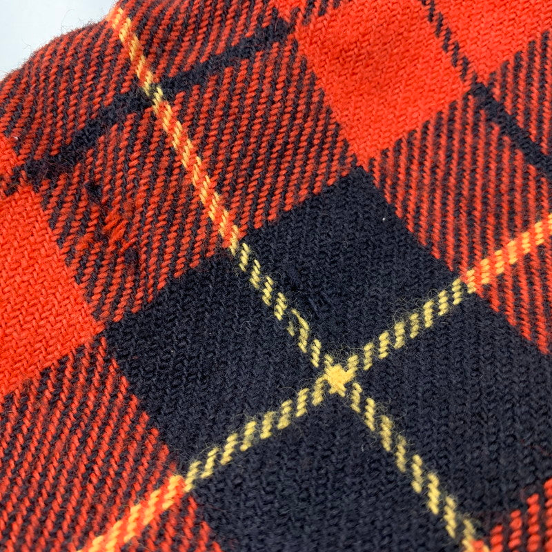【中古品】【メンズ】 LEIGHTON レイトン TORONTO トロント WOOL CHECK SHIRT ウール チェック シャツ 長袖 146-261006-sm-06-izu サイズ:L カラー:レッド 万代Net店