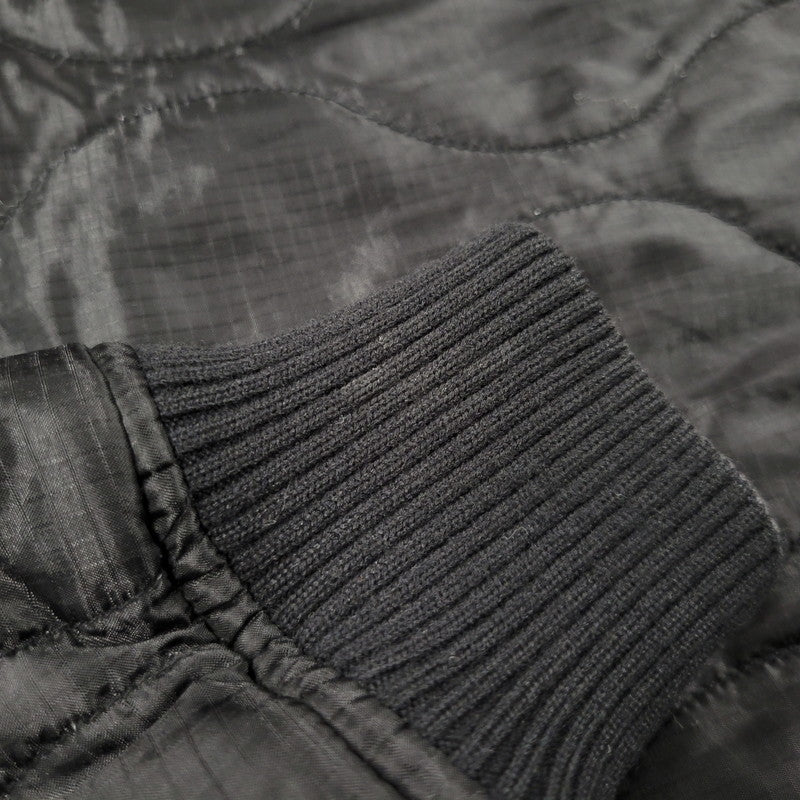 【中古品】【メンズ】 NEIGHBORHOOD ネイバーフッド REVERSIBLE リバーシブル QUILTING JACKET キルティング ジャケットアウター トップス 142-261007-sm-05-izu サイズ:M カラー:ブラック/グレー/ホワイト 万代Net店