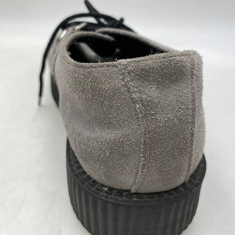 【中古品】【メンズ】 T.U.K V8353 ラバーソール・クリーパーシューズ 靴 164-261018-ya-11-izu サイズ:UK9 カラー:グレー 万代Net店